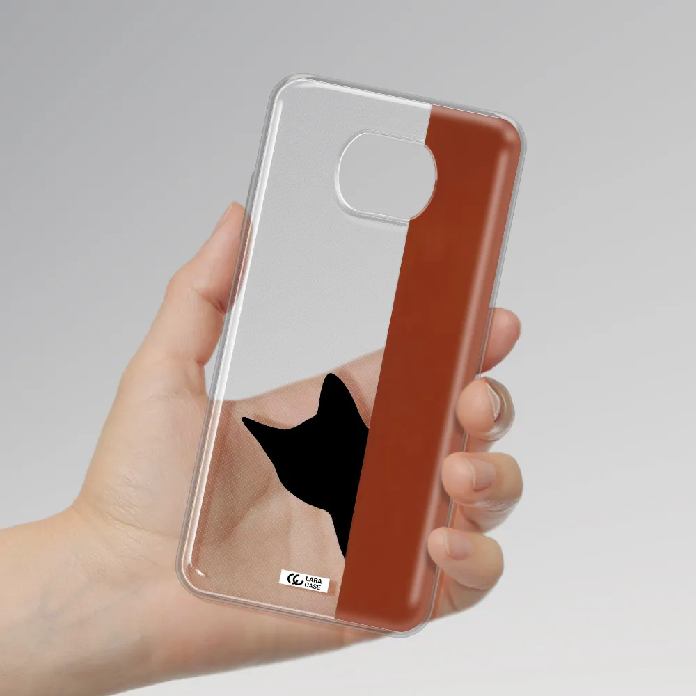 Black Cat Xiaomi Redmi Note 9T Clear Tpu Case