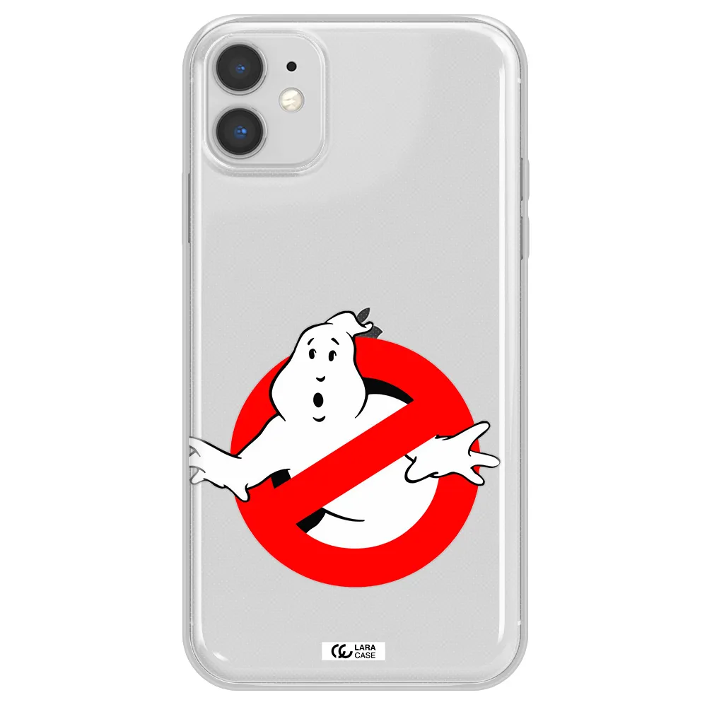 Entry Of Ghosts Is Prohibited Apple iPhone 11 Clear TPU Case