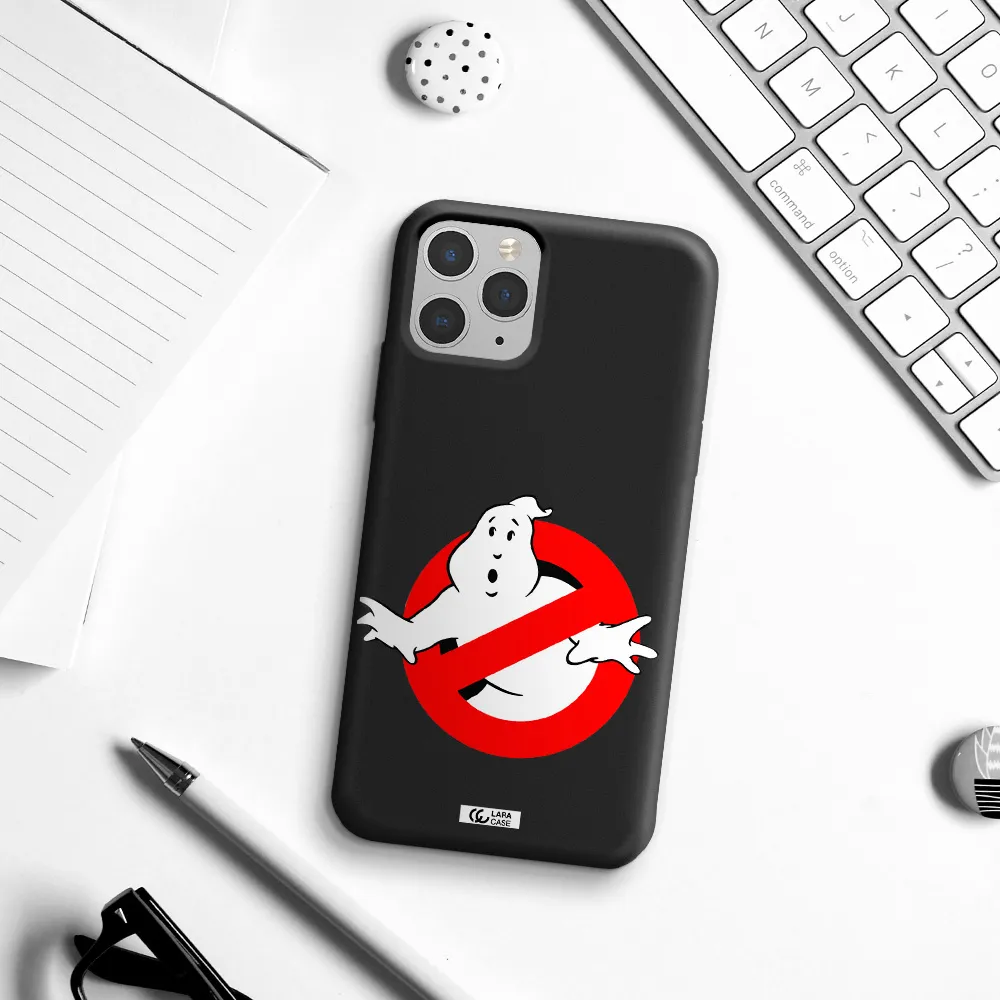Entry Of Ghosts Is Prohibited Apple iPhone 11 pro Silicone black Case
