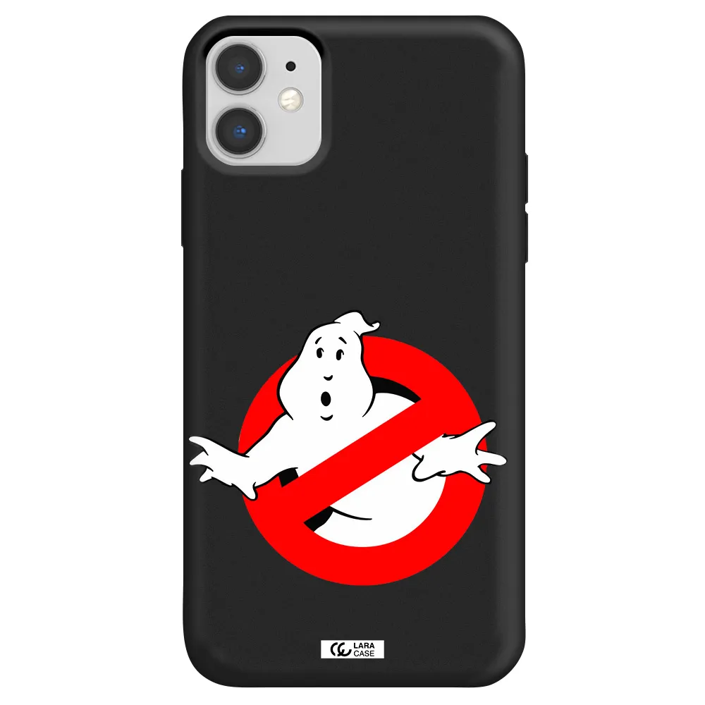 Entry Of Ghosts Is Prohibited Apple iPhone 11 Silicone black Case