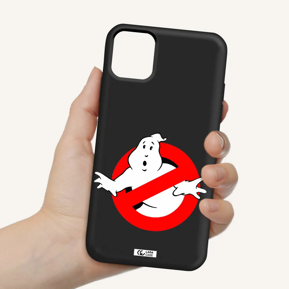 Entry Of Ghosts Is Prohibited Apple iPhone 11 Silicone black Case