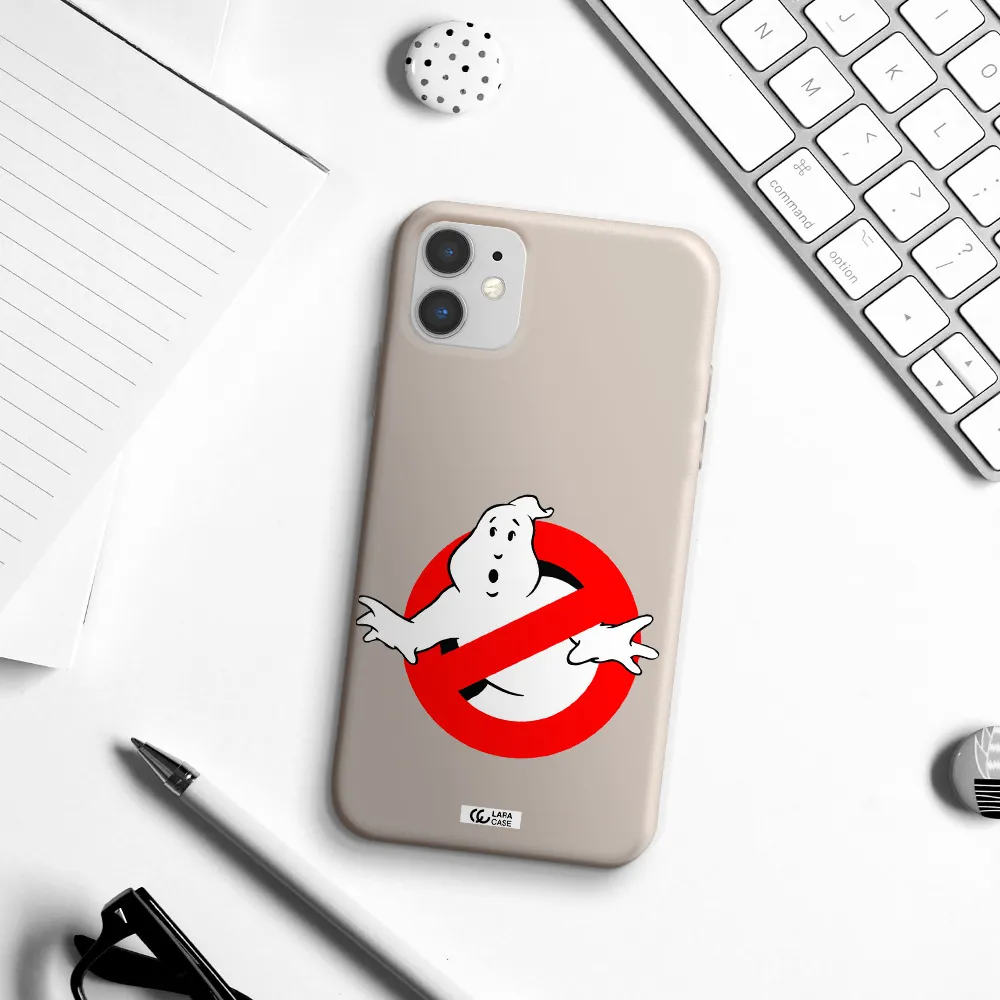 Entry Of Ghosts Is Prohibited Apple iPhone 11 Silicone Stone Case