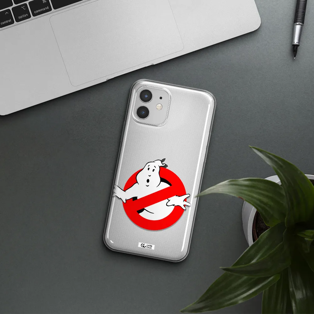 Entry Of Ghosts Is Prohibited Apple iPhone 12 Clear TPU Case