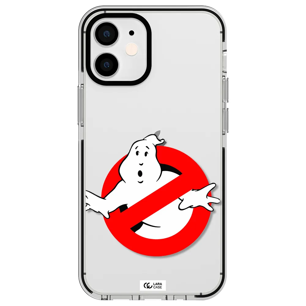 Entry Of Ghosts Is Prohibited Apple iPhone 12 mini impact black border Case