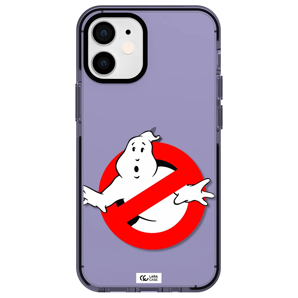 Entry Of Ghosts Is Prohibited Apple iPhone 12 mini impact Lilac Case