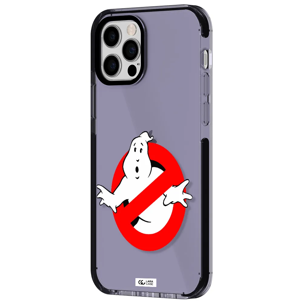 Entry Of Ghosts Is Prohibited Apple iPhone 12 pro impact Lilac Case