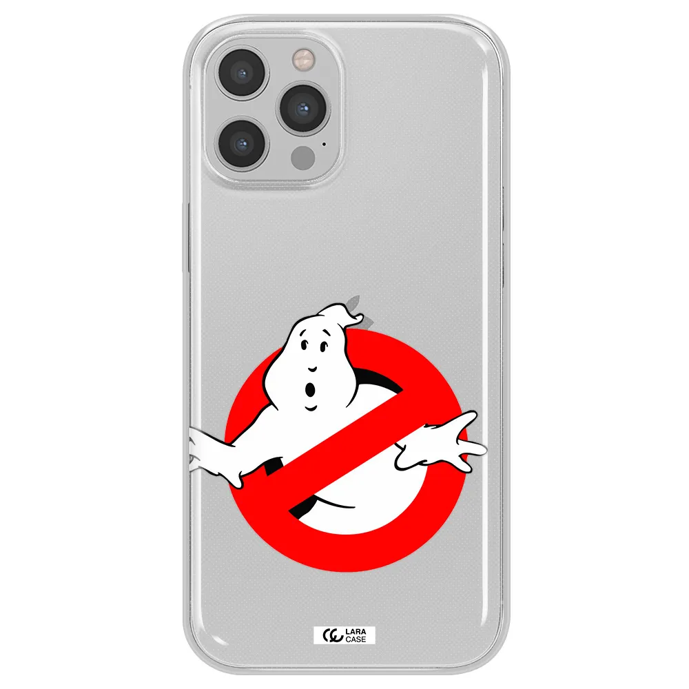 Entry Of Ghosts Is Prohibited Apple iPhone 12 pro max Clear TPU Case