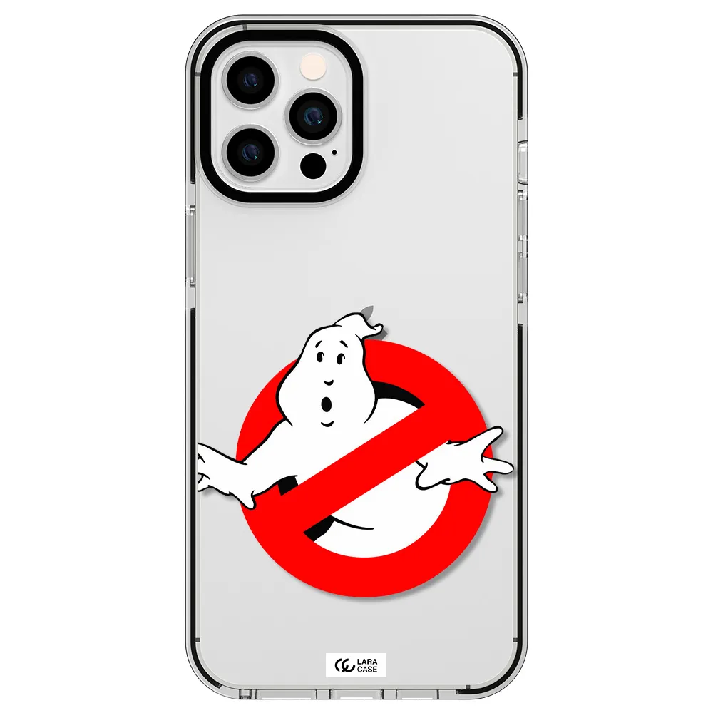 Entry Of Ghosts Is Prohibited Apple iPhone 12 pro max impact black border Case