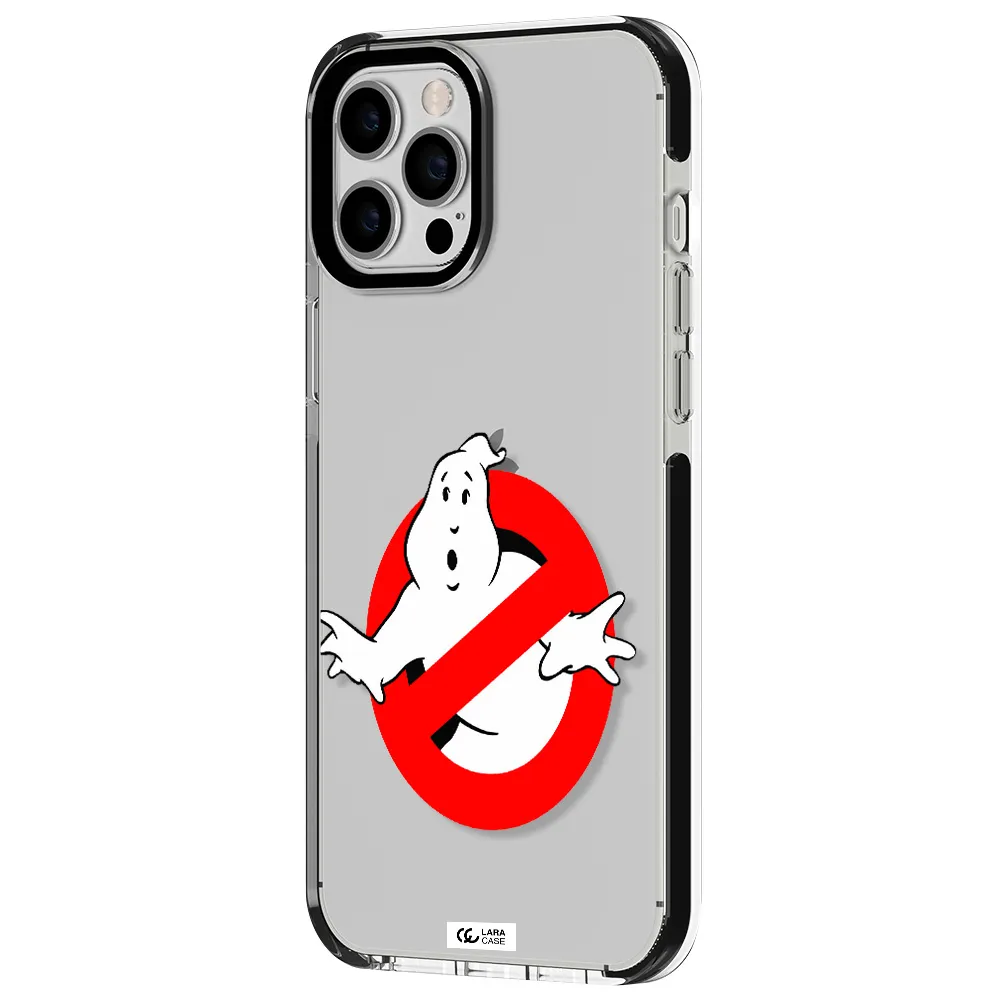 Entry Of Ghosts Is Prohibited Apple iPhone 12 pro max impact black border Case