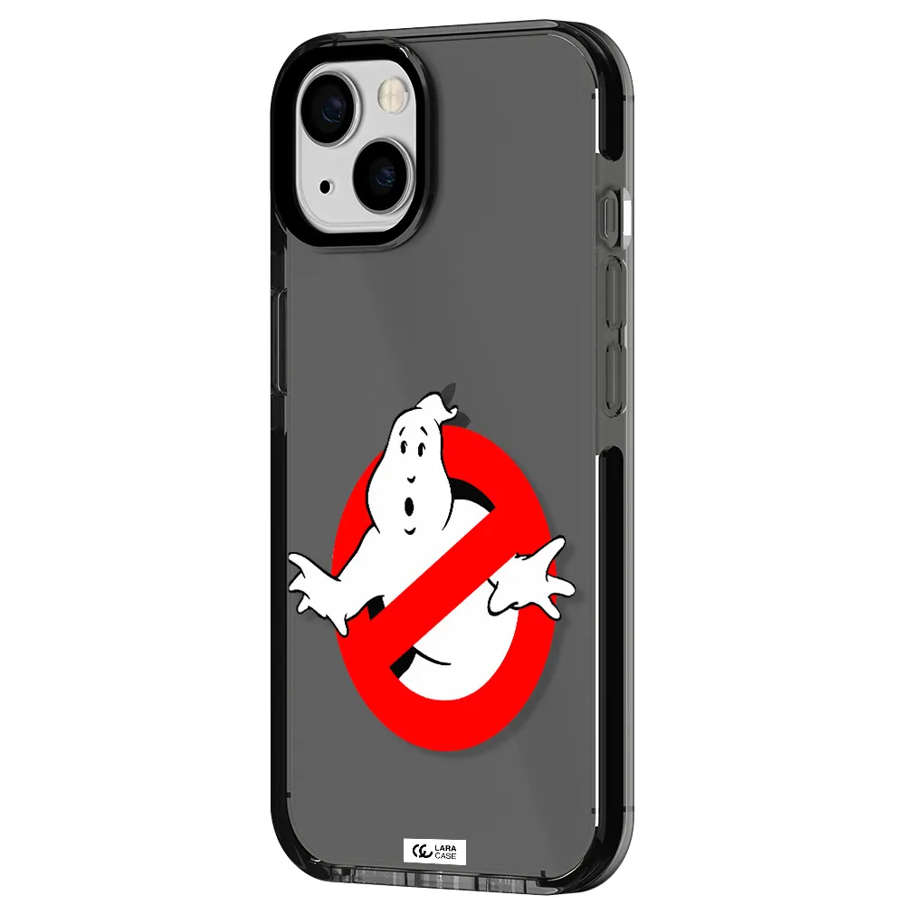 Entry Of Ghosts Is Prohibited Apple iPhone 13 impact Smoke Black Case