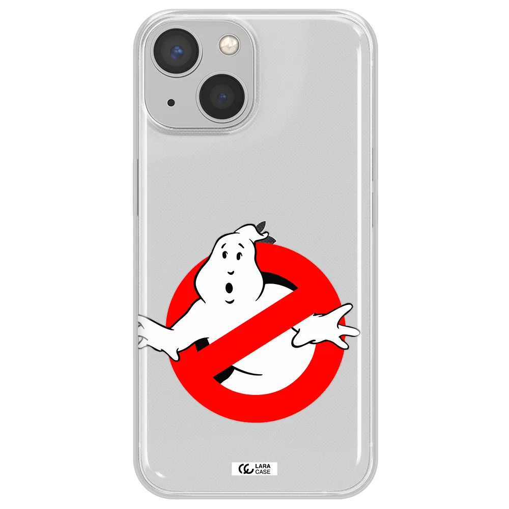 Entry Of Ghosts Is Prohibited Apple iPhone 13 mini Clear TPU Case