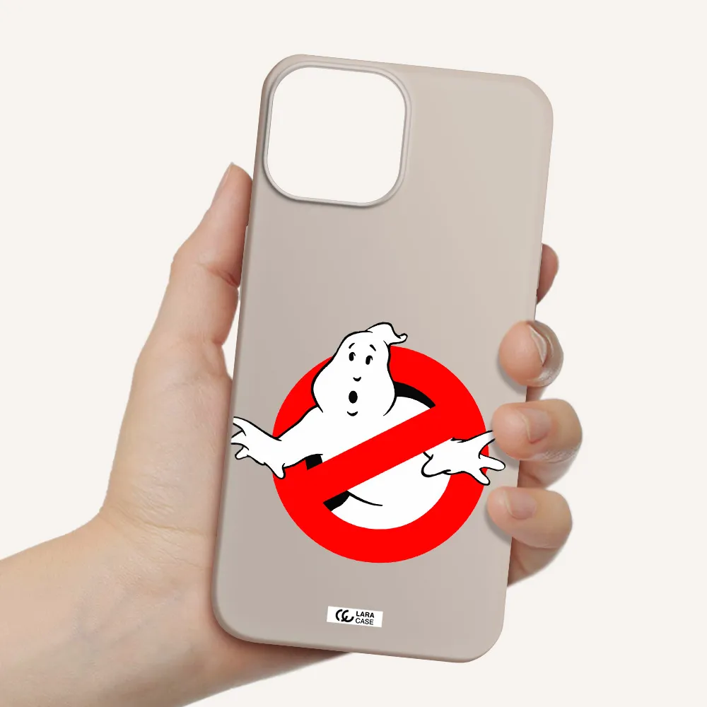Entry Of Ghosts Is Prohibited Apple iPhone 13 mini Silicone Stone Case