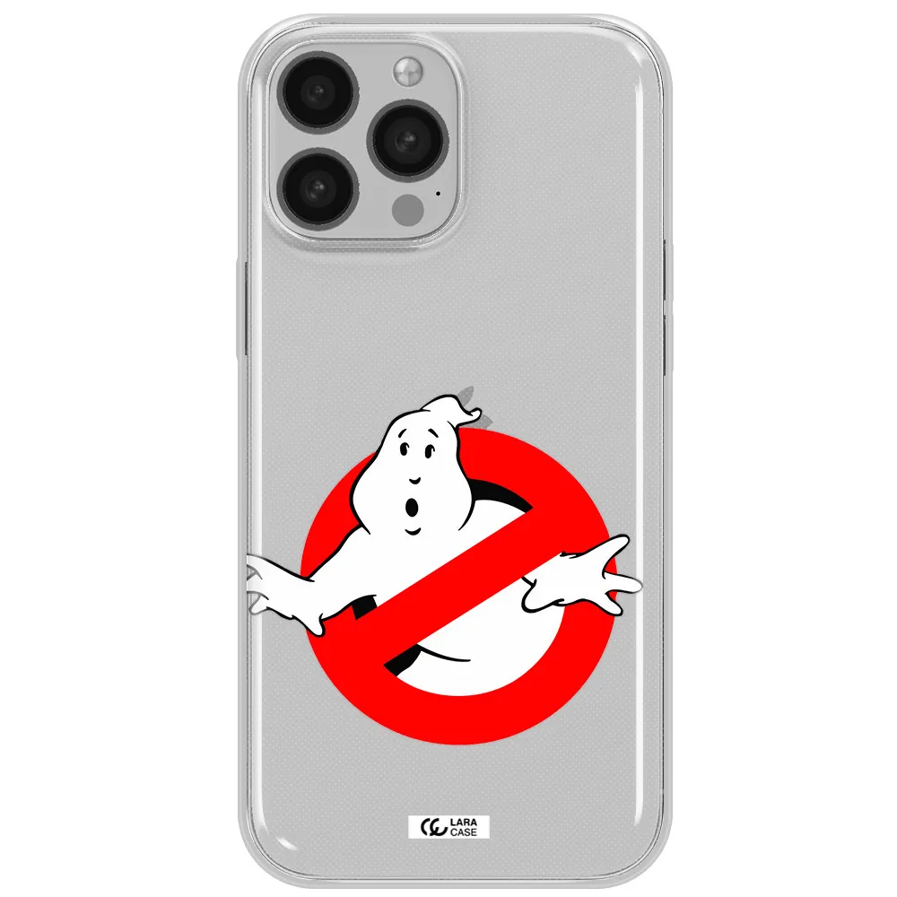 Entry Of Ghosts Is Prohibited Apple iPhone 13 Pro Clear TPU Case