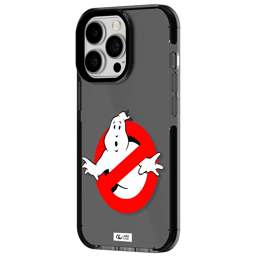 Entry Of Ghosts Is Prohibited Apple iPhone 13 Pro impact Smoke Black Case