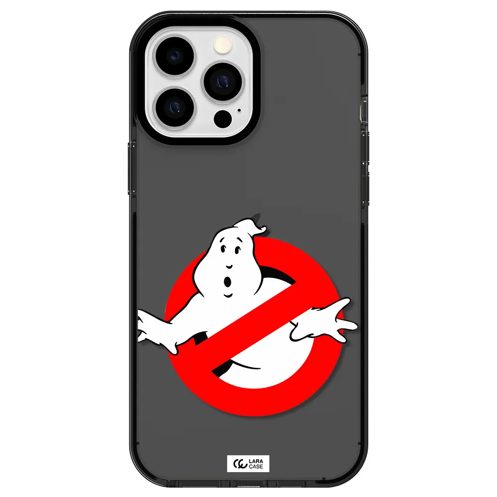 Entry Of Ghosts Is Prohibited Apple iPhone 13 Pro Max impact Smoke Black Case