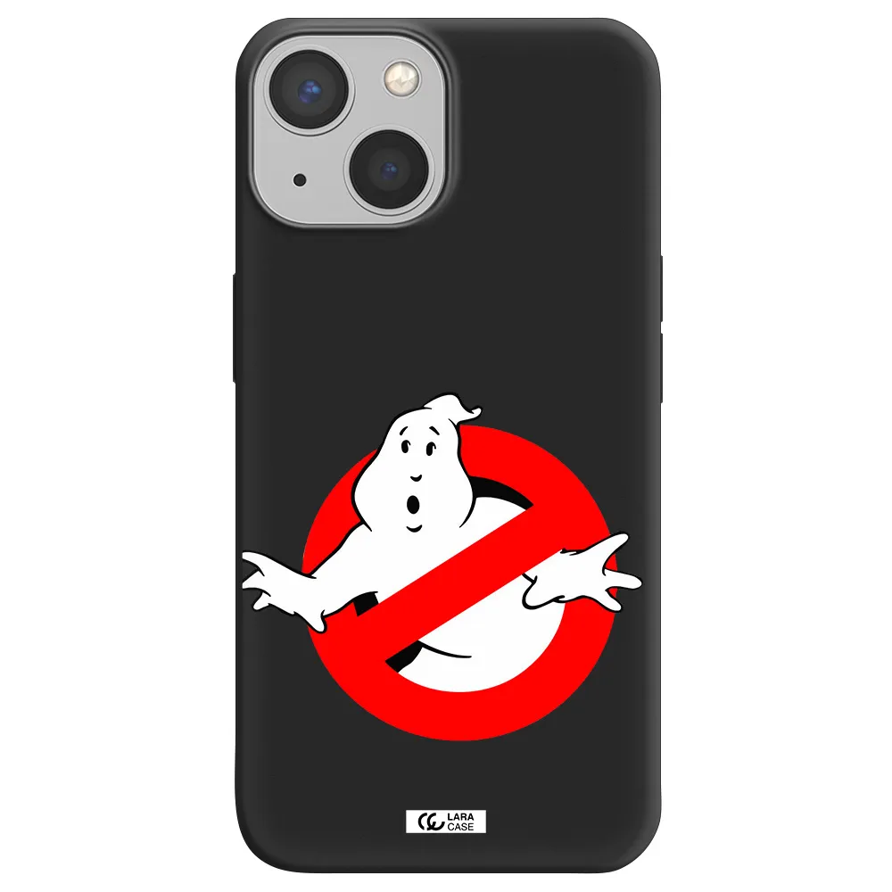 Entry Of Ghosts Is Prohibited Apple iPhone 13 Silicone black Case