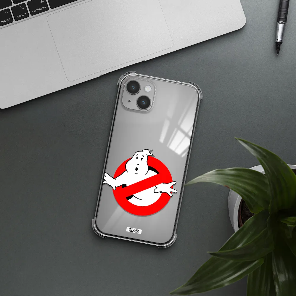 Entry Of Ghosts Is Prohibited Apple iPhone 14 Clear PC Case