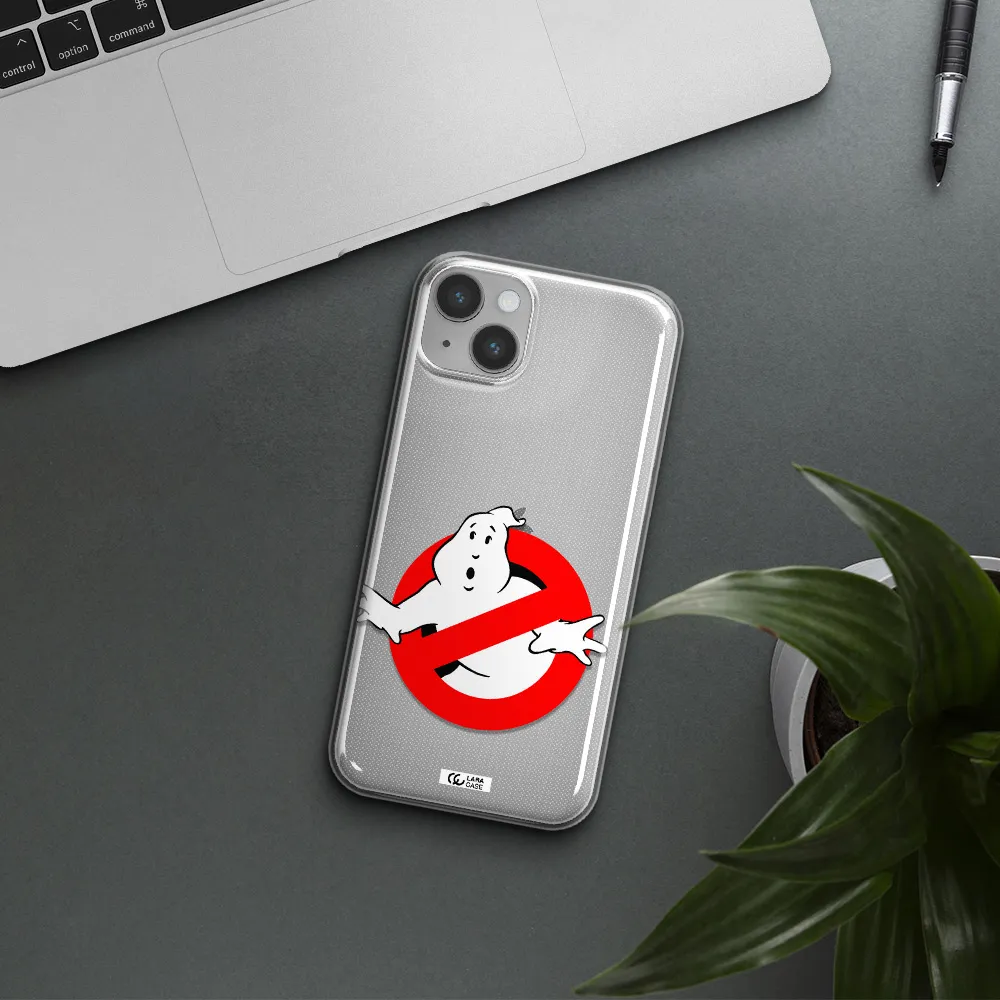 Entry Of Ghosts Is Prohibited Apple iPhone 14 Clear TPU Case