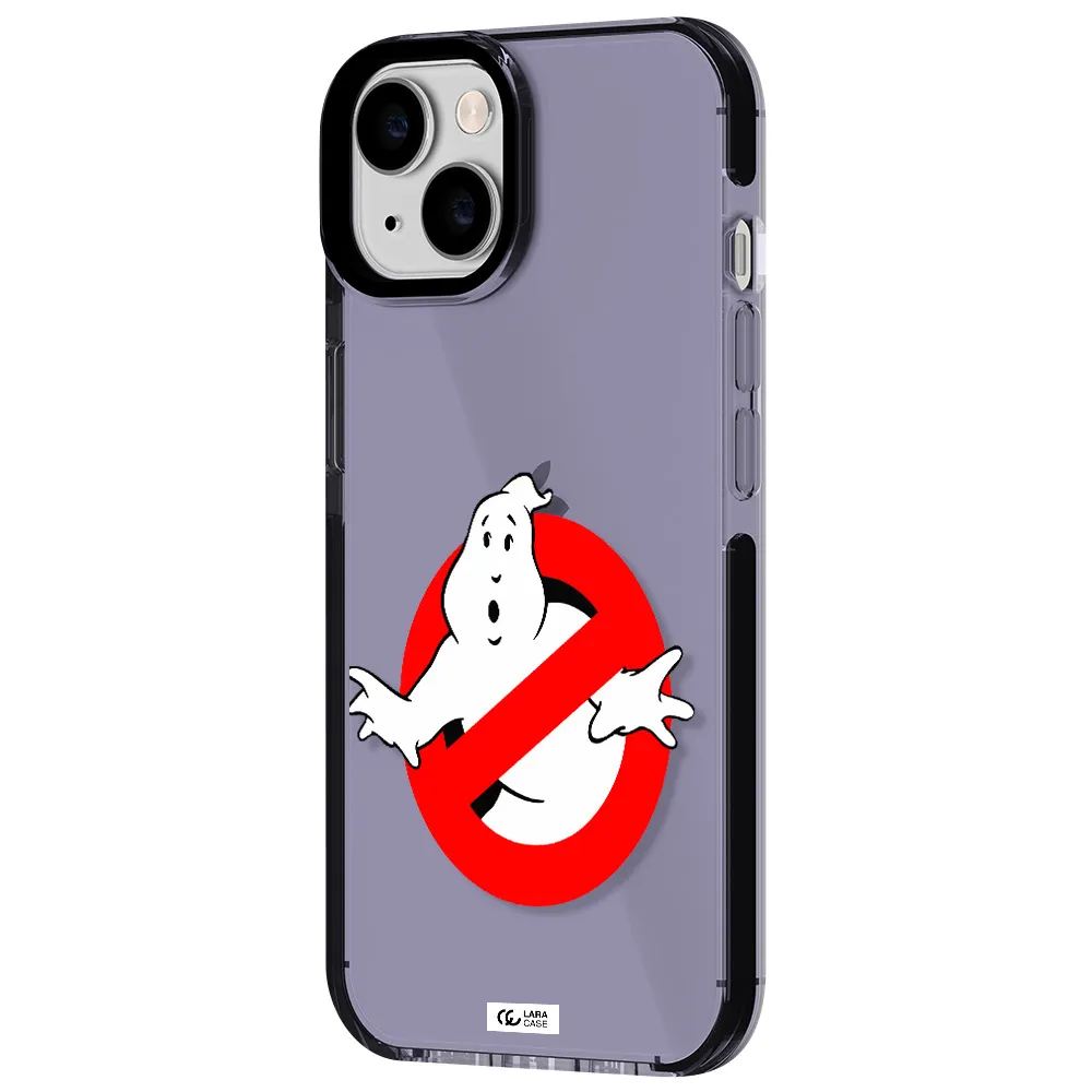Entry Of Ghosts Is Prohibited Apple iPhone 14 impact Lilac Case