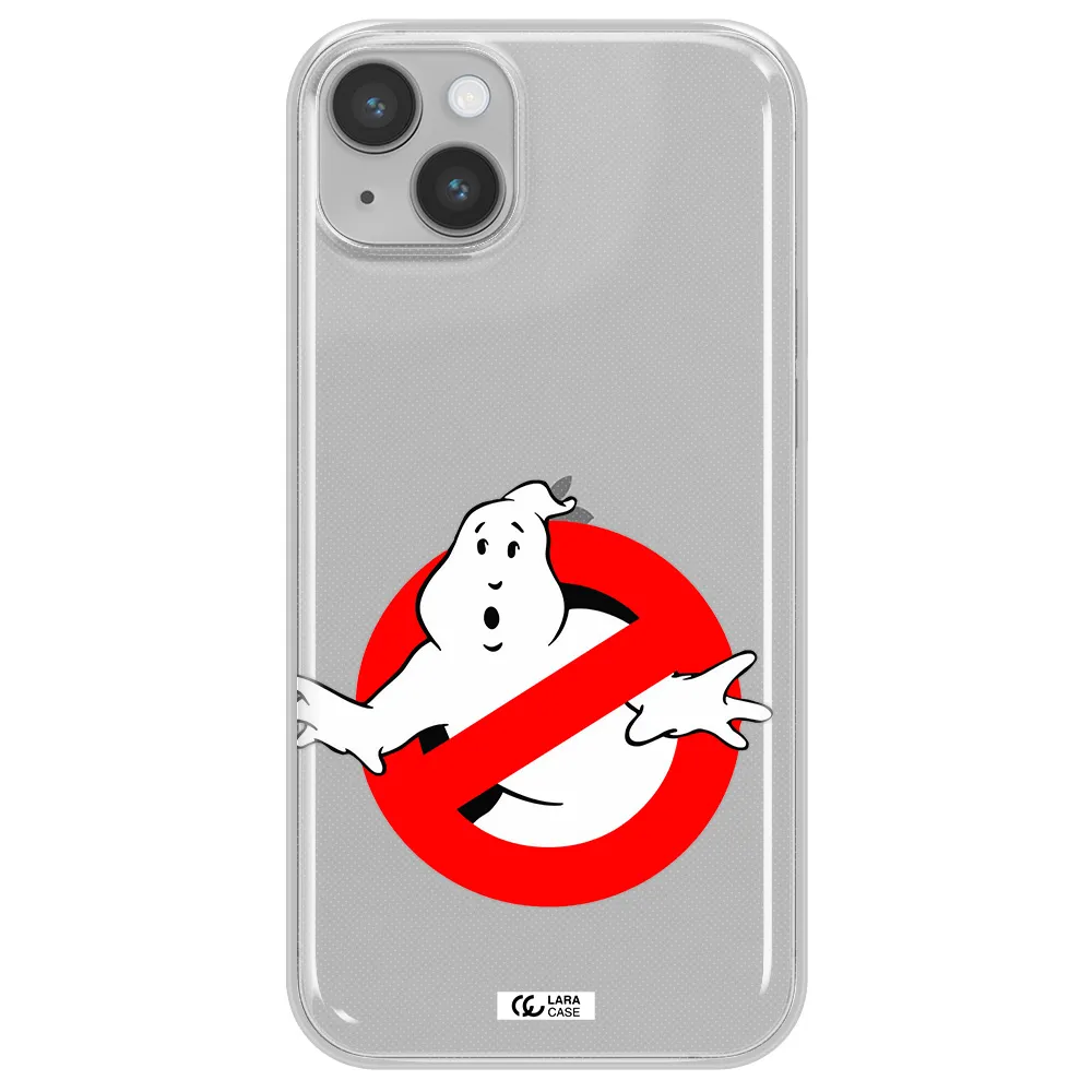Entry Of Ghosts Is Prohibited Apple iPhone 14 plus Clear TPU Case