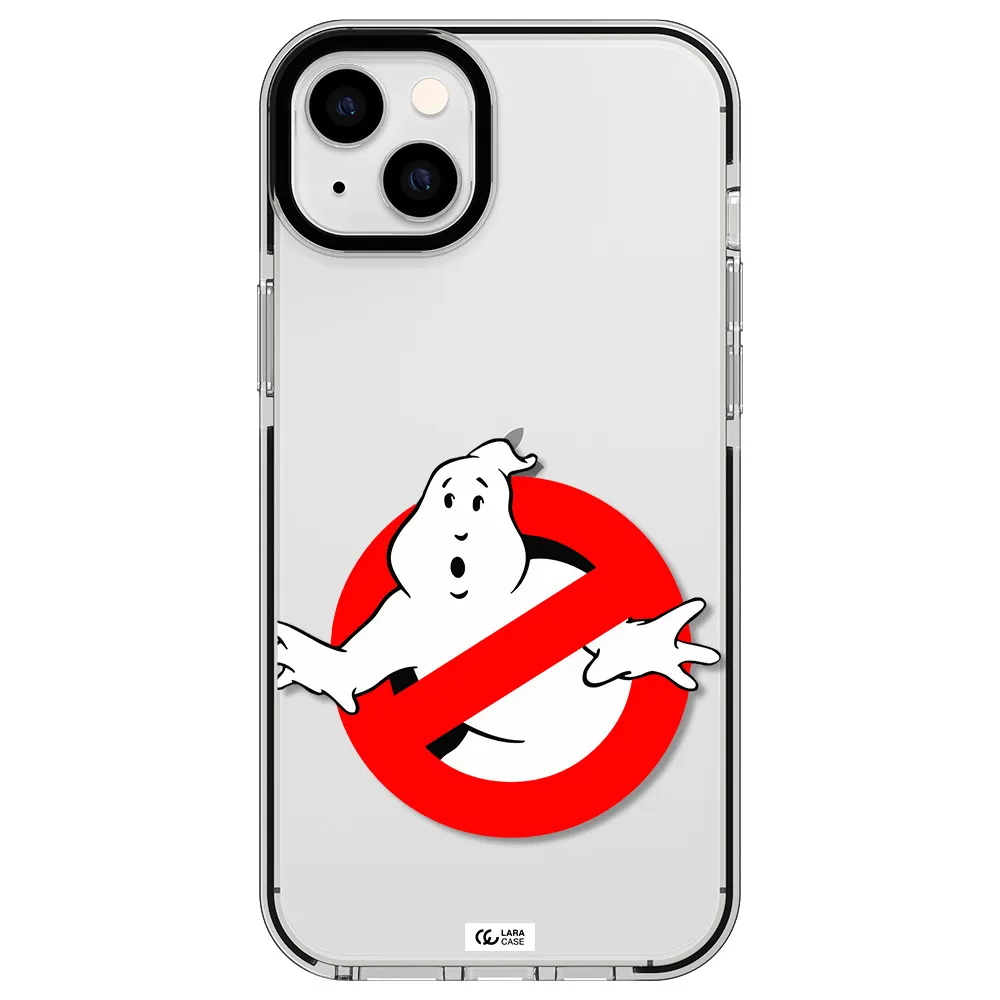 Entry Of Ghosts Is Prohibited Apple iPhone 14 plus impact black border Case