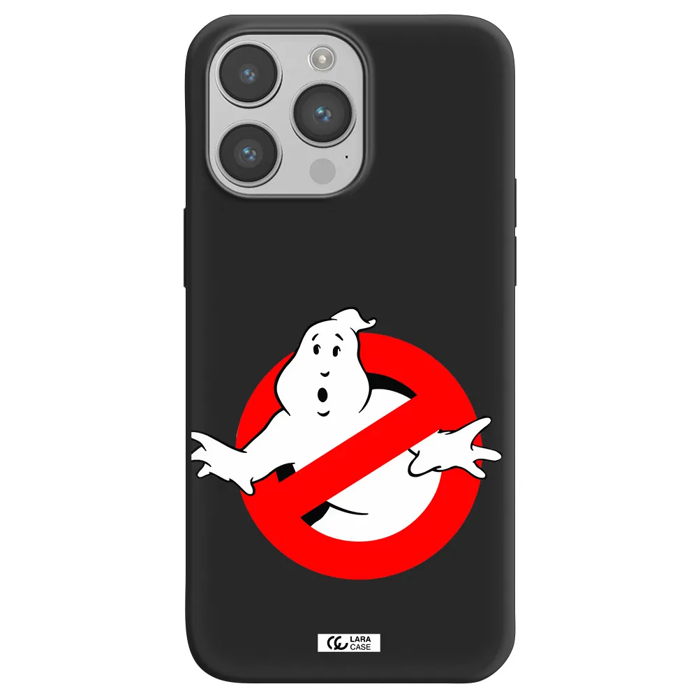 Entry Of Ghosts Is Prohibited Apple iPhone 14 pro max Silicone black Case