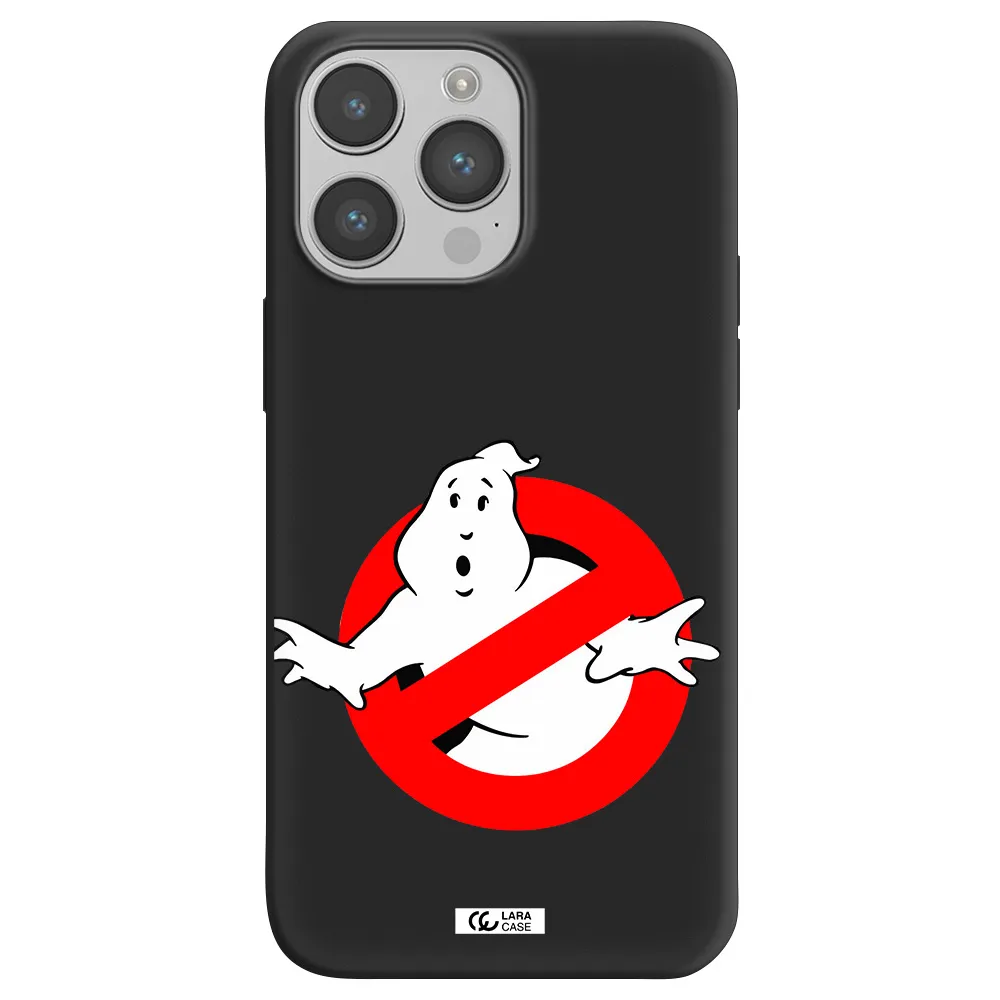 Entry Of Ghosts Is Prohibited Apple iPhone 14 pro Silicone black Case