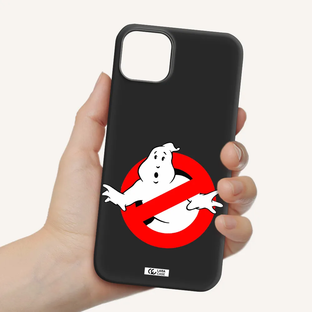 Entry Of Ghosts Is Prohibited Apple iPhone 14 Silicone black Case