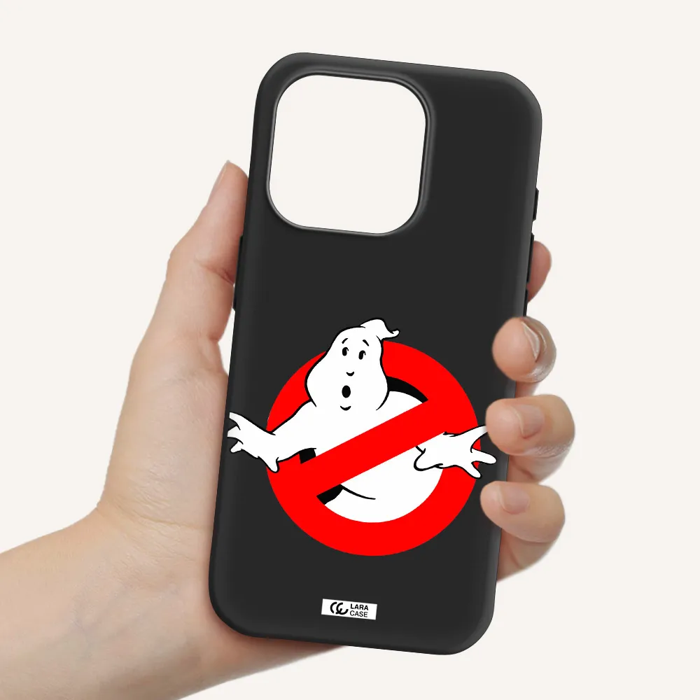 Entry Of Ghosts Is Prohibited Apple Iphone 15 Pro Silicone Black Case