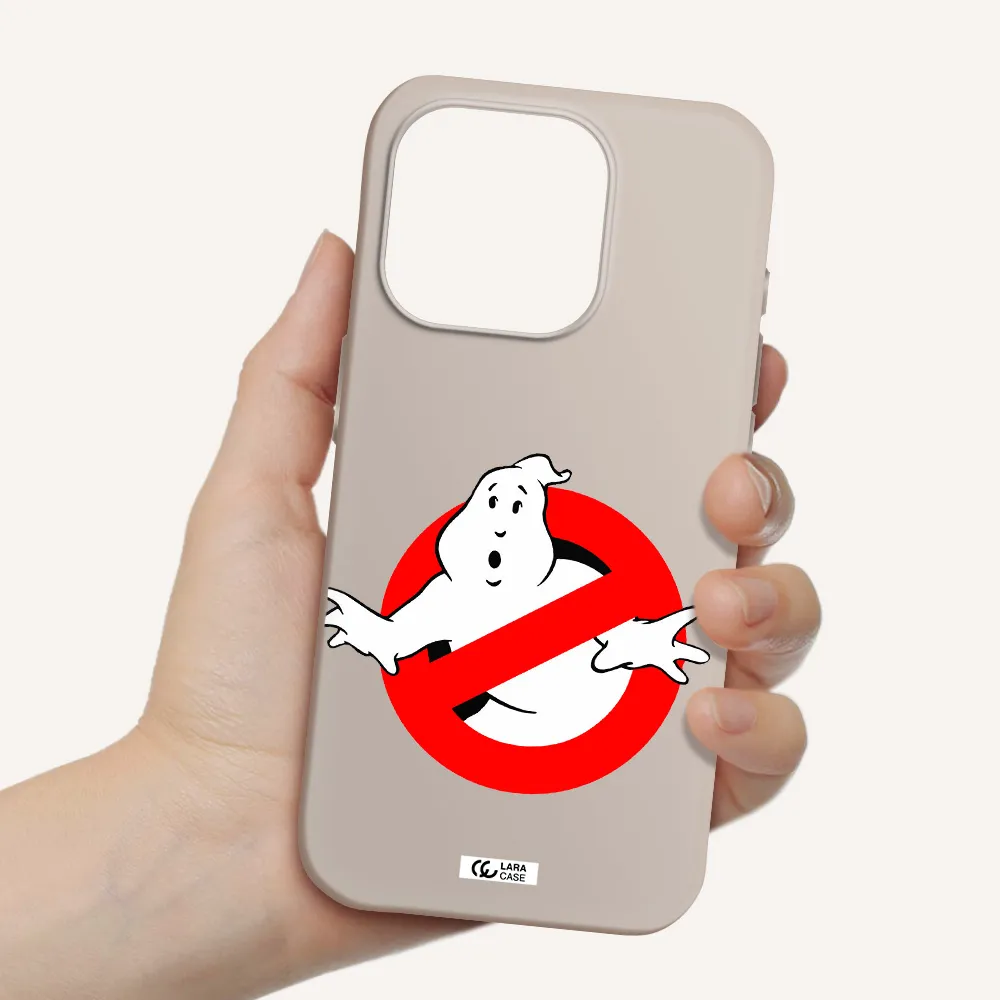 Entry Of Ghosts Is Prohibited Apple Iphone 15 Pro Silicone Stone Case