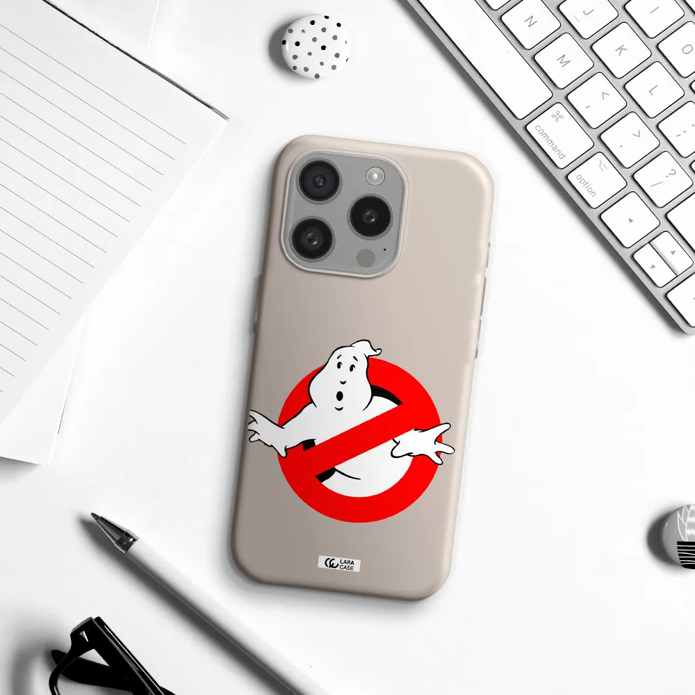 Entry Of Ghosts Is Prohibited Apple Iphone 15 Pro Silicone Stone Case
