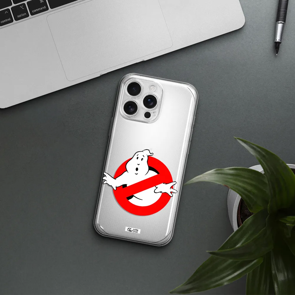 Entry Of Ghosts Is Prohibited Apple Iphone 16 Pro Max Clear Tpu Case