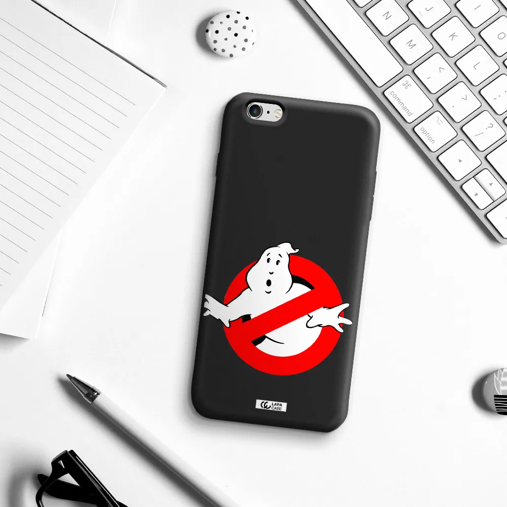Entry Of Ghosts Is Prohibited Apple iPhone 6 plus Silicone black Case