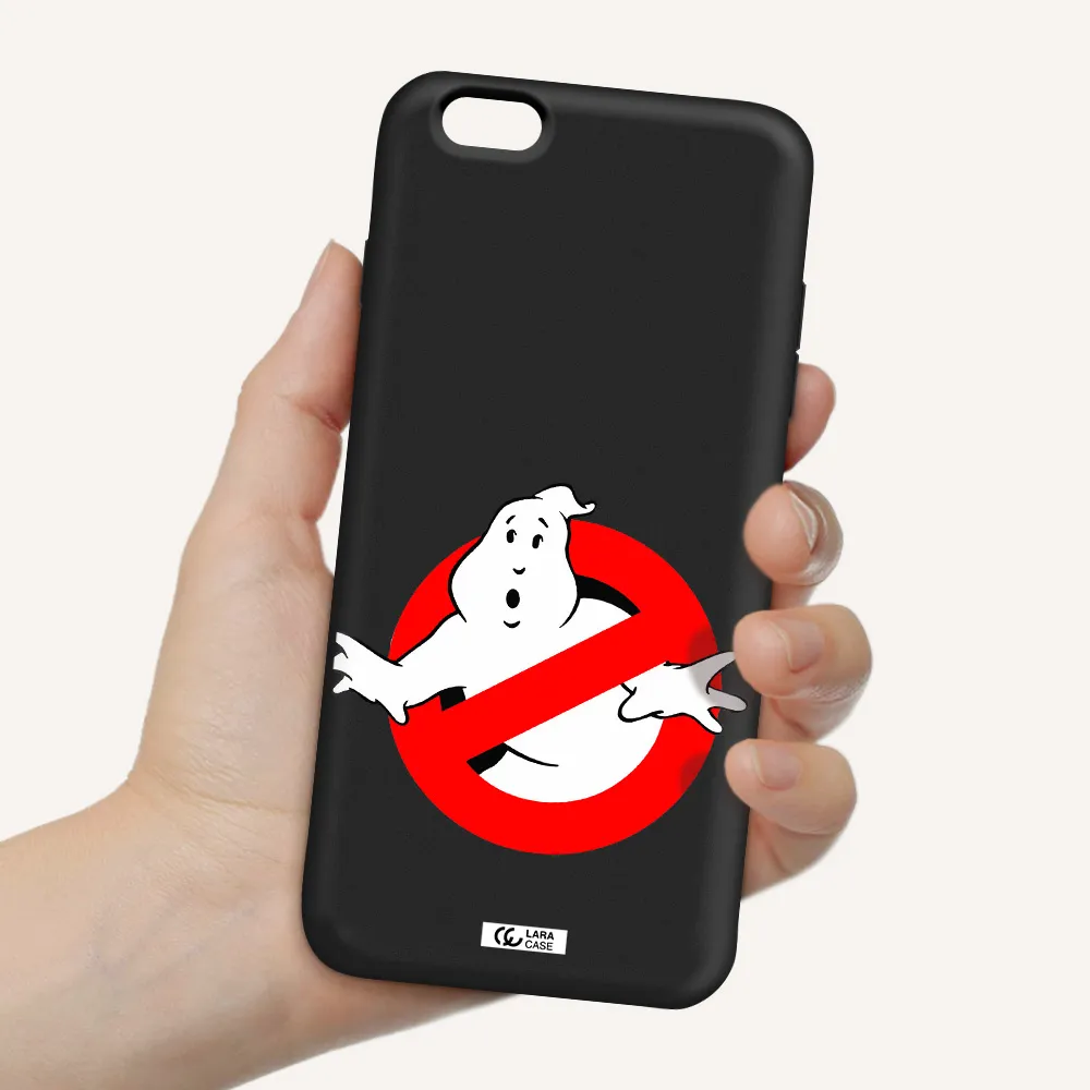 Entry Of Ghosts Is Prohibited Apple iPhone 6 s plus Silicone black Case