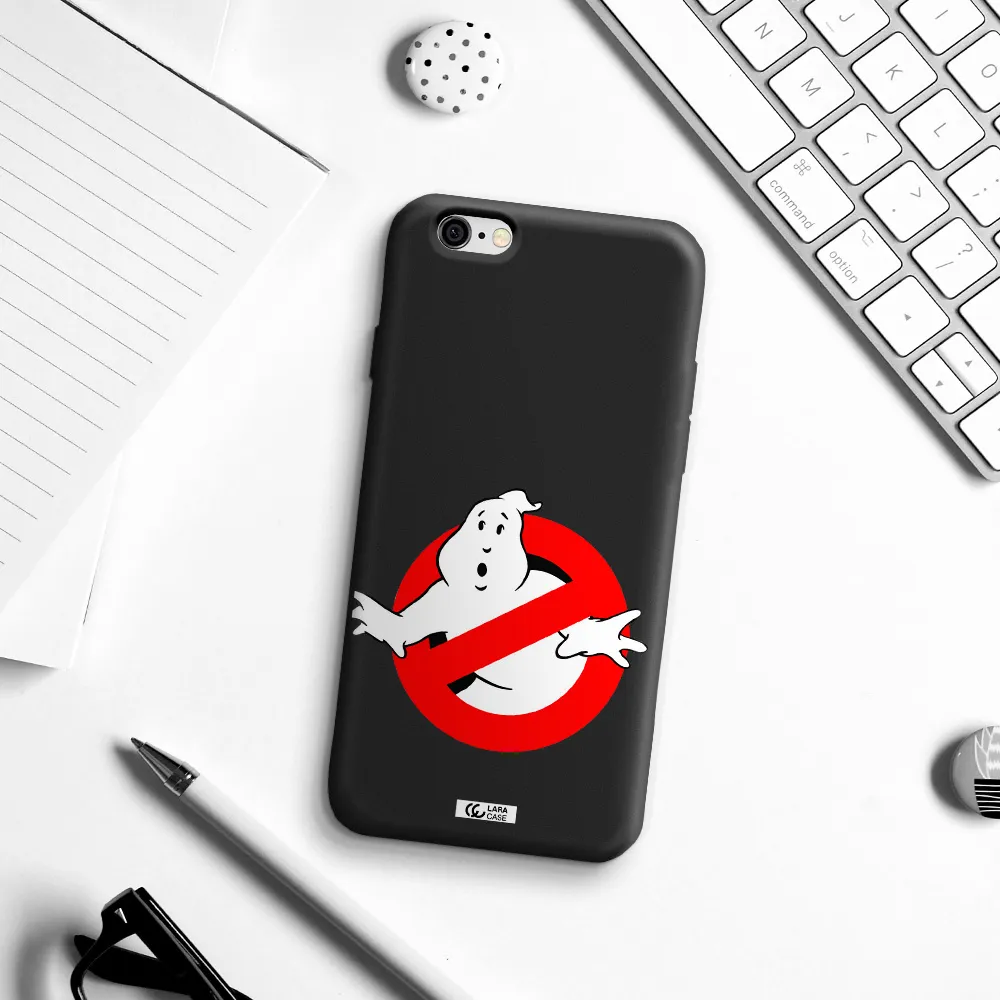 Entry Of Ghosts Is Prohibited Apple iPhone 6 Silicone black Case