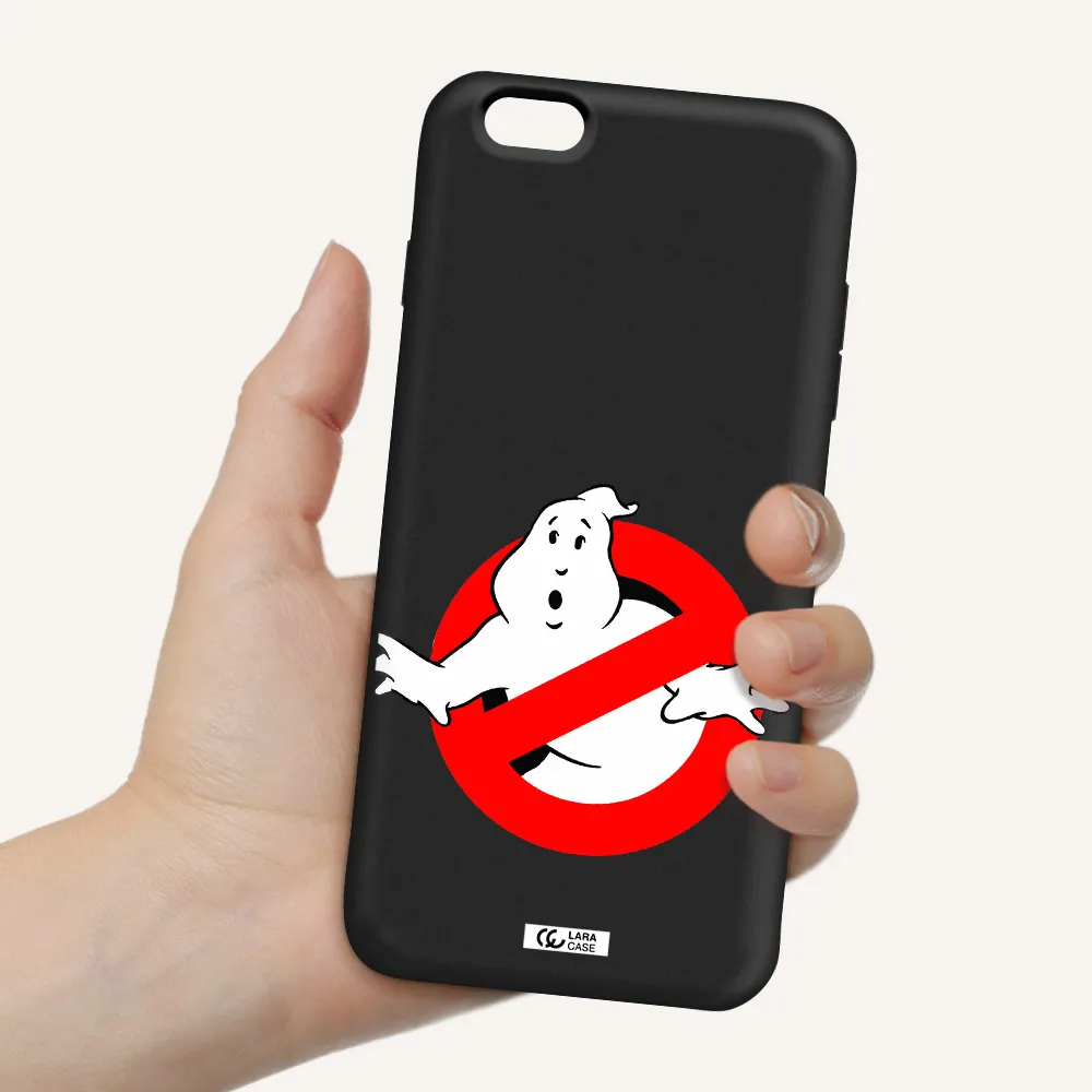 Entry Of Ghosts Is Prohibited Apple iPhone 6S Silicone black Case