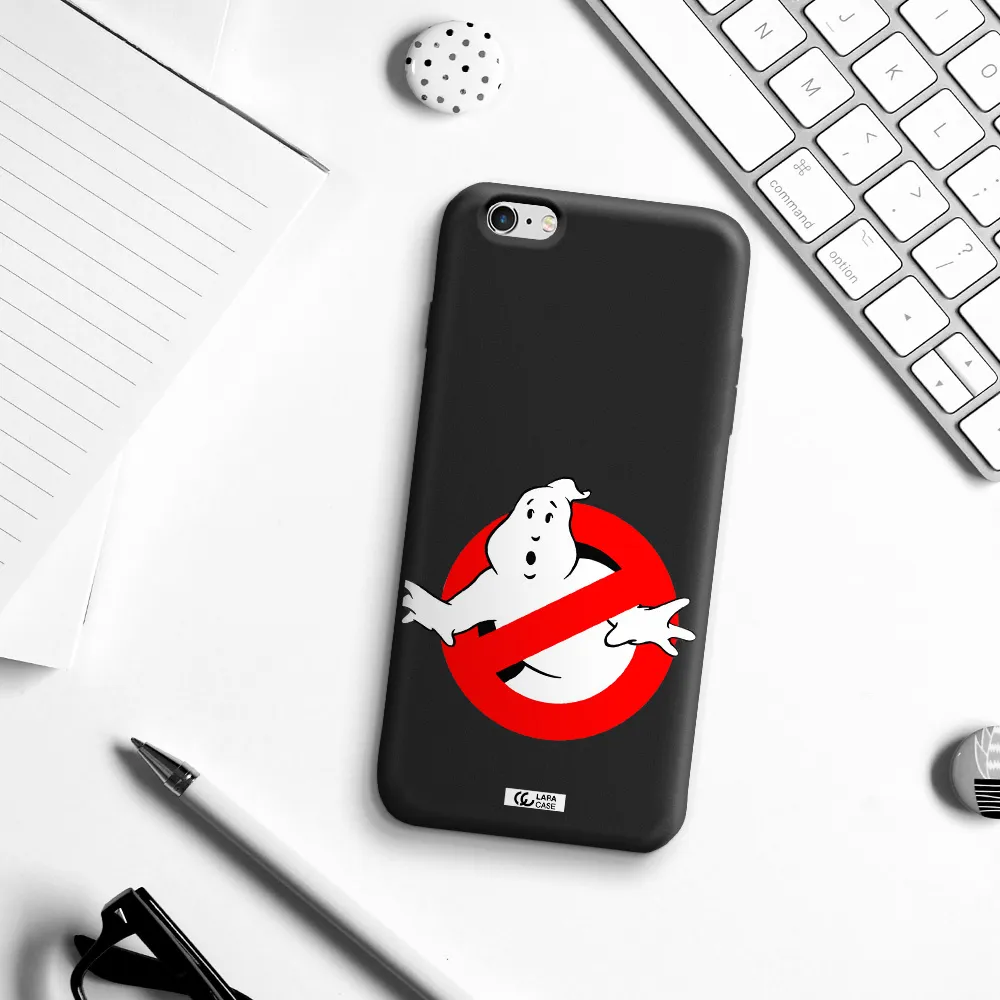 Entry Of Ghosts Is Prohibited Apple iPhone 6S Silicone black Case