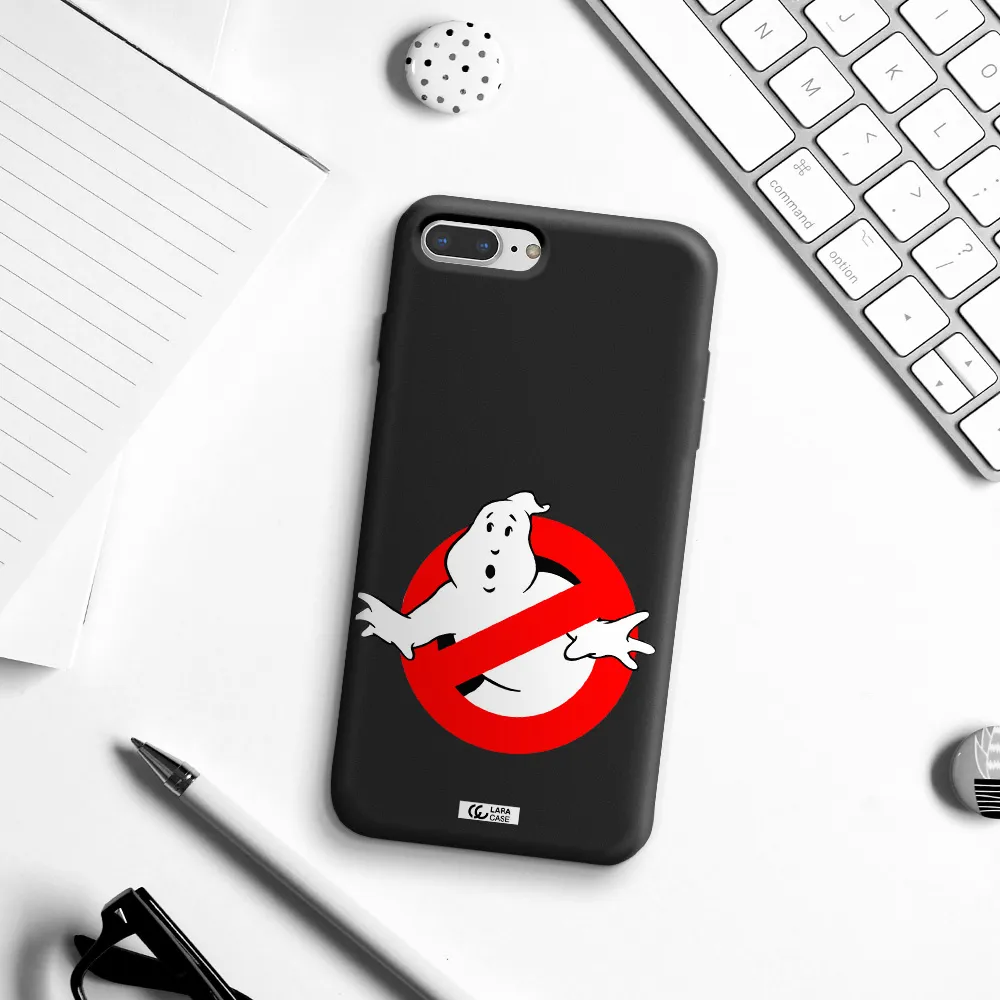 Entry Of Ghosts Is Prohibited Apple iPhone 7 plus Silicone black Case