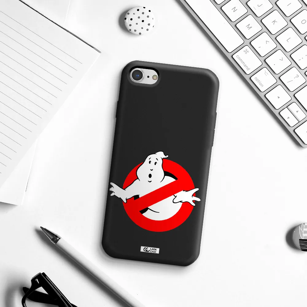 Entry Of Ghosts Is Prohibited Apple iPhone 7 Silicone black Case