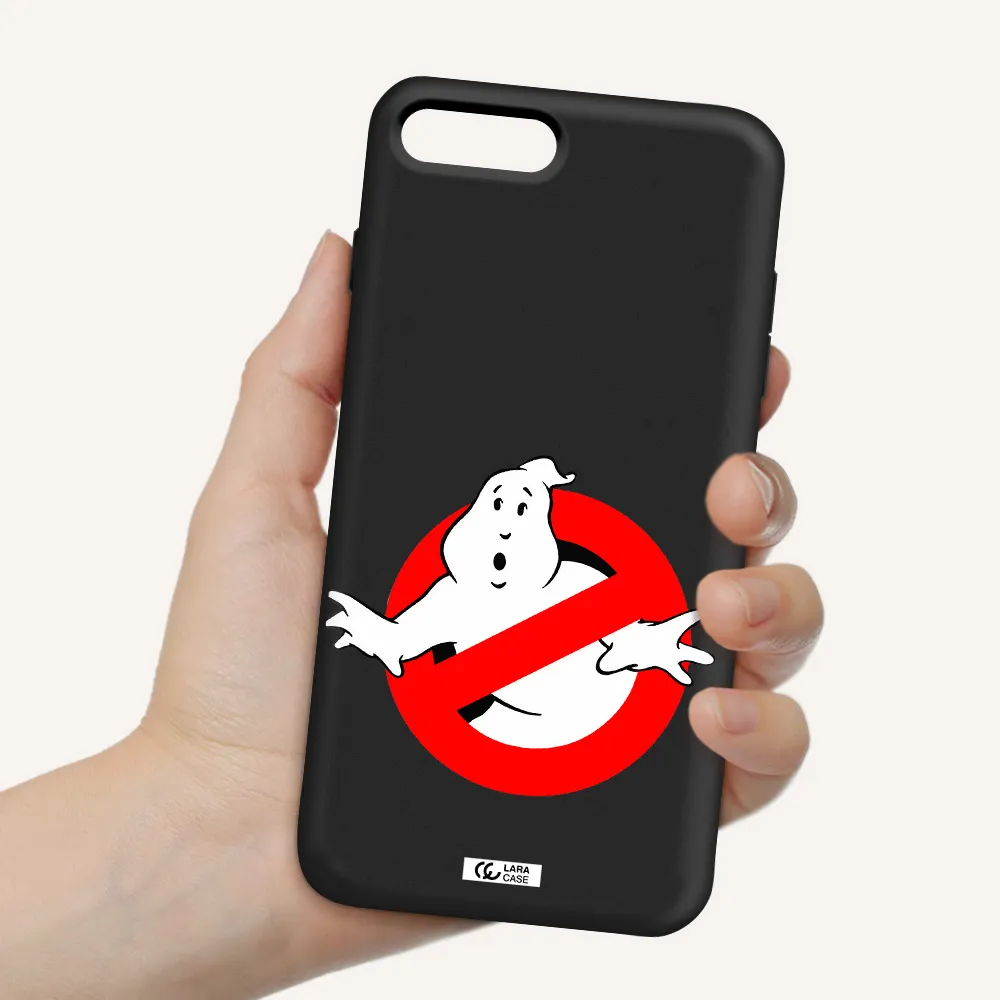 Entry Of Ghosts Is Prohibited Apple iPhone 8 plus Silicone black Case