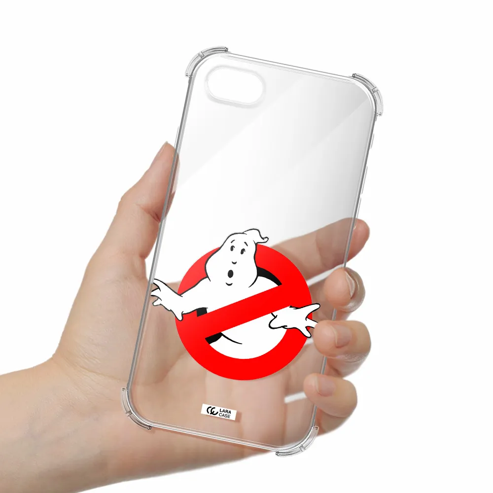 Entry Of Ghosts Is Prohibited Apple iPhone se 2020 Clear PC Case