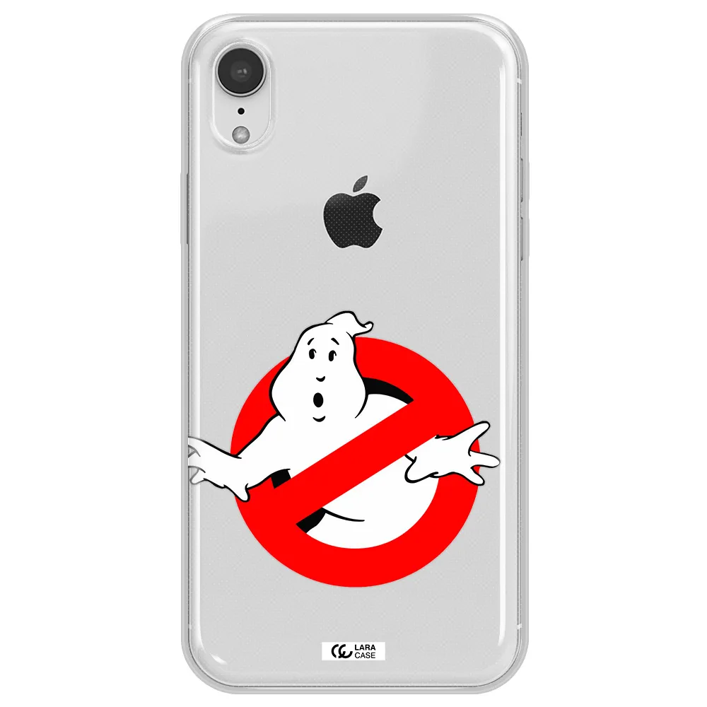 Entry Of Ghosts Is Prohibited Apple iPhone XR Clear TPU Case