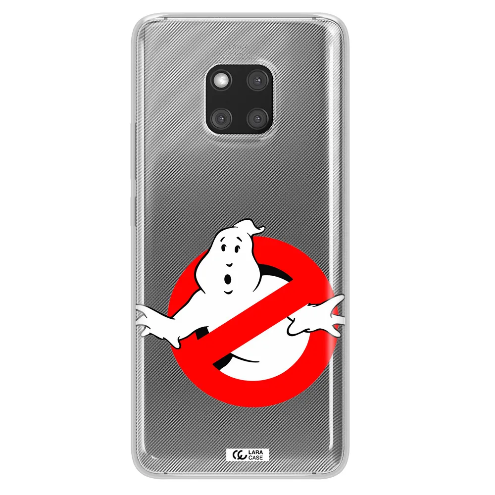 Entry Of Ghosts Is Prohibited Huawei Mate 20 Pro Clear TPU Case