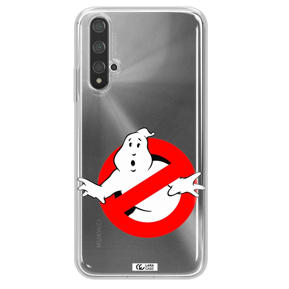 Entry Of Ghosts Is Prohibited Huawei Nova 5t Clear TPU Case