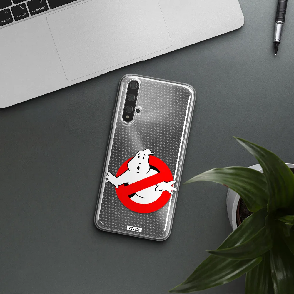 Entry Of Ghosts Is Prohibited Huawei Nova 5t Clear TPU Case