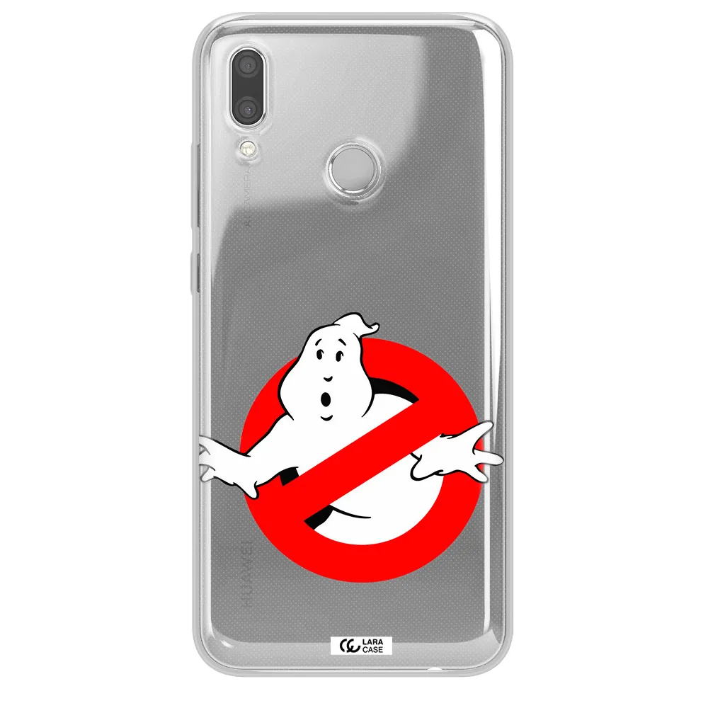 Entry Of Ghosts Is Prohibited Huawei P Smart 2019 Clear TPU Case