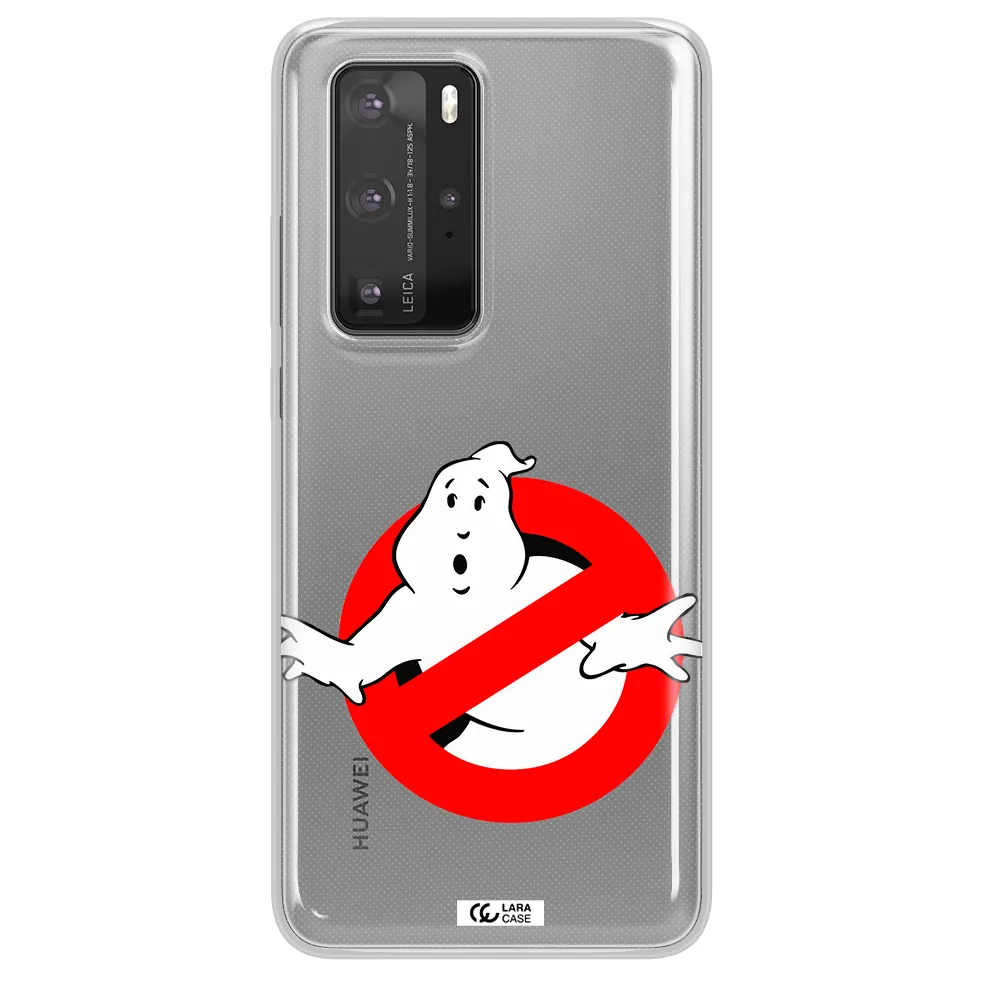 Entry Of Ghosts Is Prohibited Huawei P40 Pro Clear TPU Case
