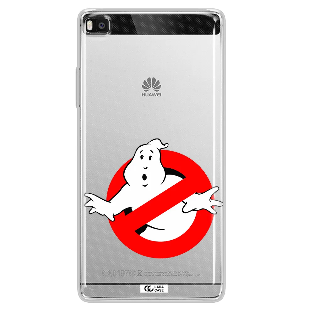 Entry Of Ghosts Is Prohibited Huawei P8 Clear TPU Case