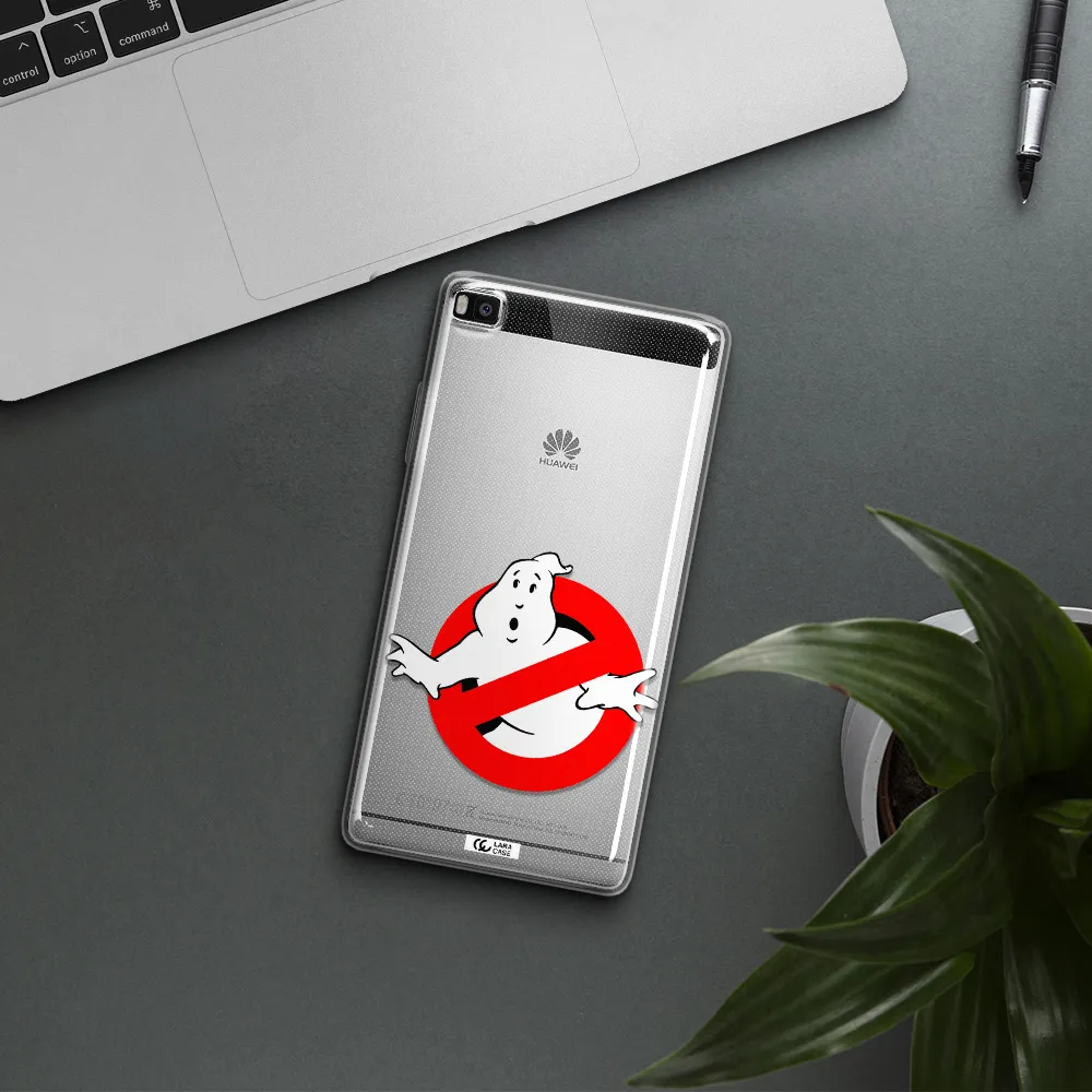 Entry Of Ghosts Is Prohibited Huawei P8 Clear TPU Case