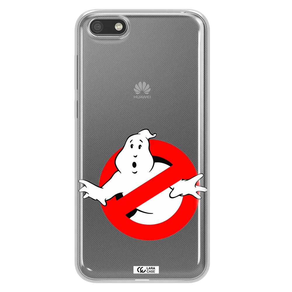 Entry Of Ghosts Is Prohibited Huawei Y5 2018 Clear TPU Case